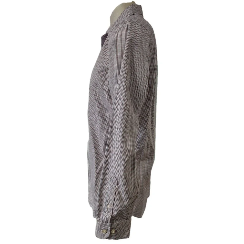 Banana Republic Dress Shirt Mens Size Large Slim Fit Collared Long sleeve Stripe